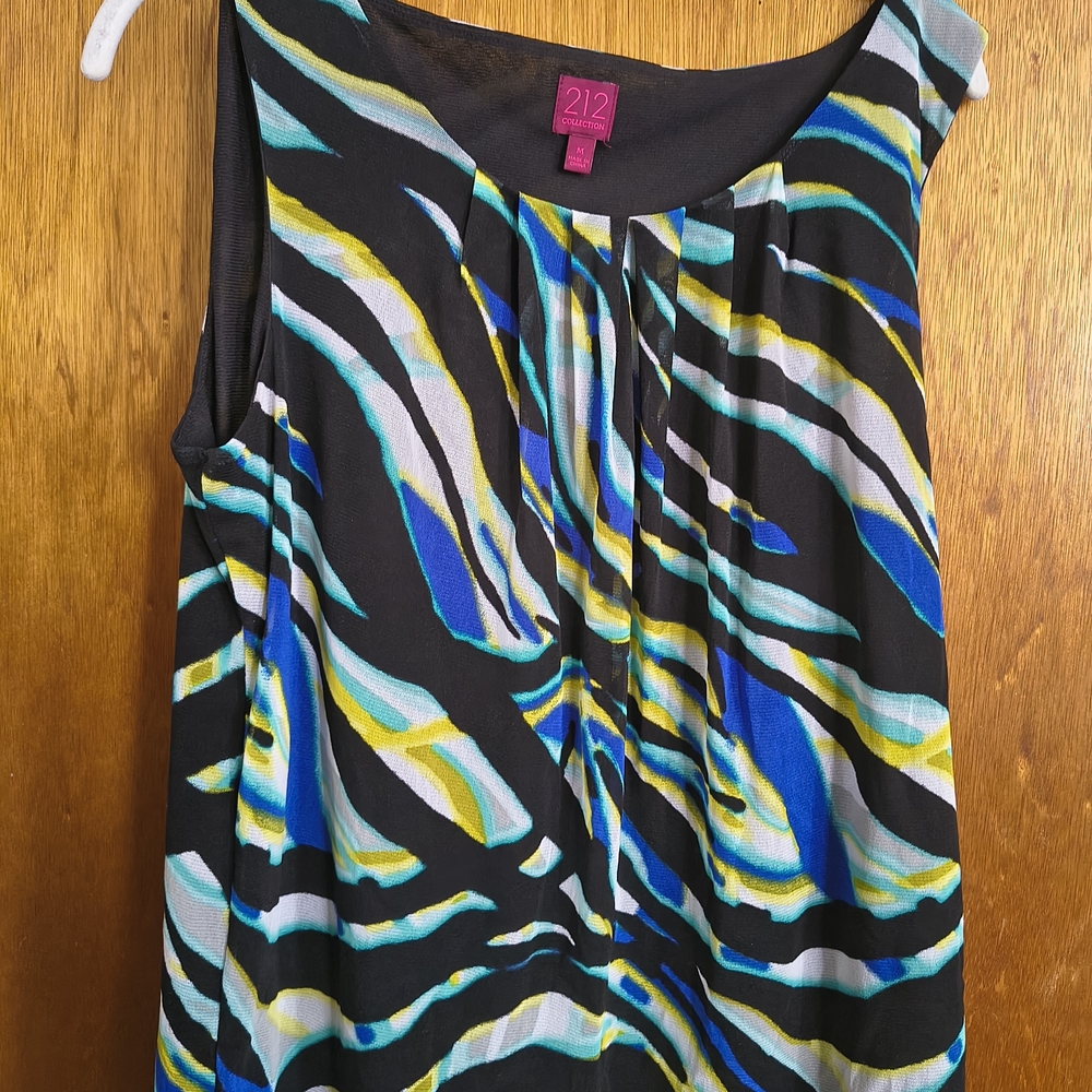 212 Collection Women's Multicolor Sleeveless Top